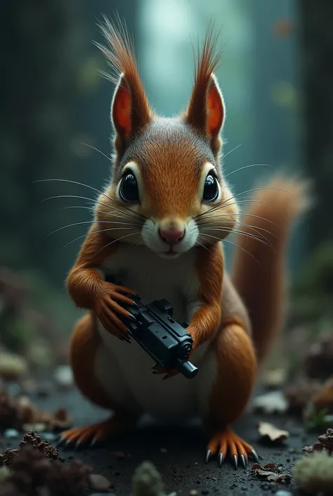 show me an agent squirrel that is part of a conspiracy