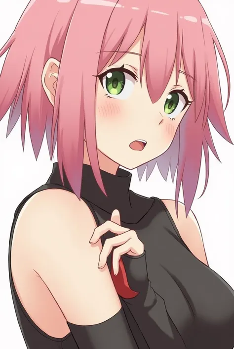 Sakura Haruno with armpit licking 