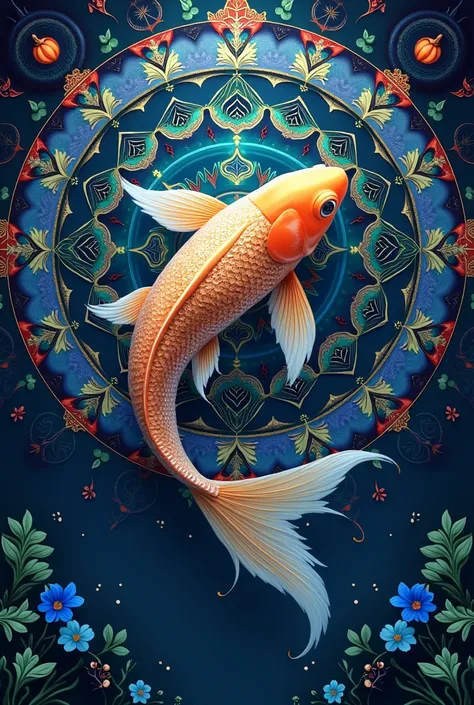 Fish with mandala