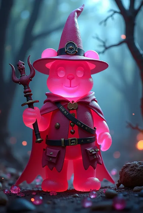 Pink Vanhelsing Gummy Bear Witch Hunter