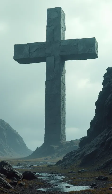 realistic image of the devil&#39;s cross