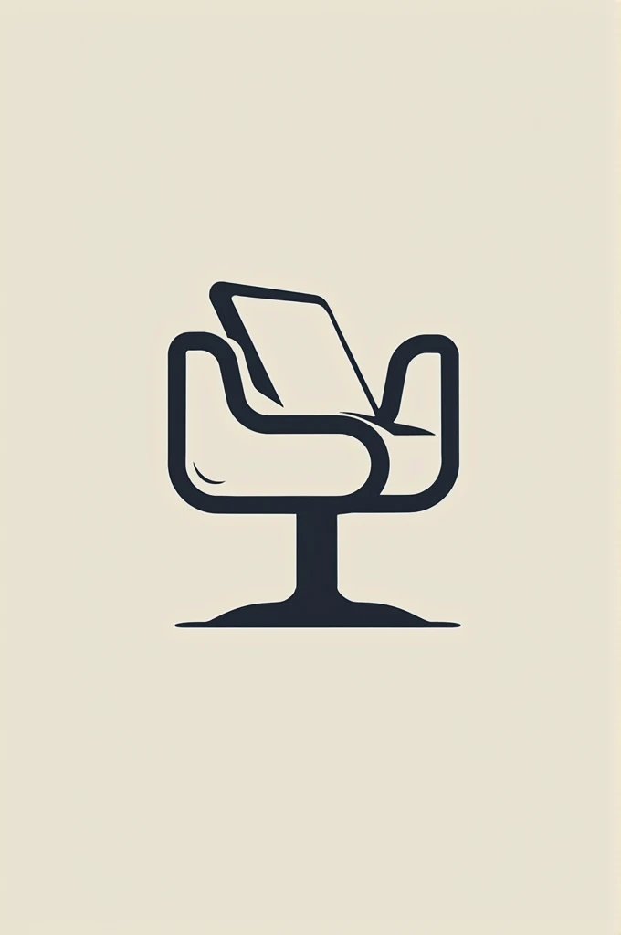 Create a logo for my company that sells hair cutting chairs by myself 