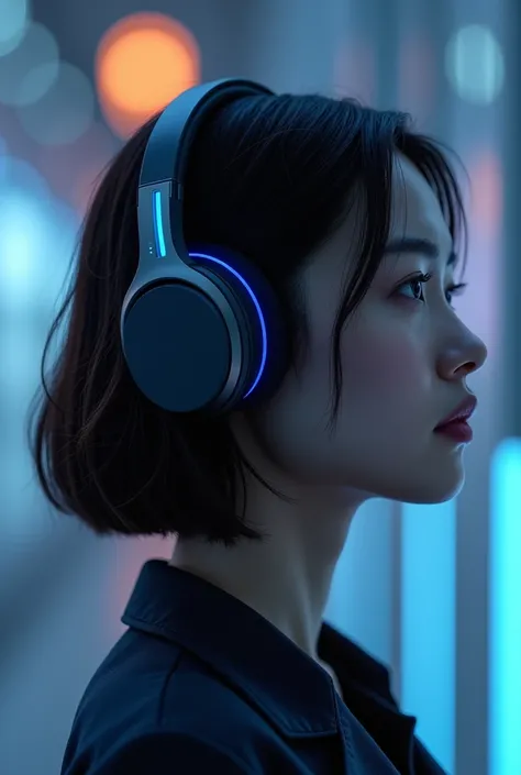 I would like flagship headphones, futuristic, ergonomic, comfortable that monitor the user&#39;s focus level and automatically adjust noise cancellation to help with concentration; that automatically adjust the playlist and sound levels based on the user&#...