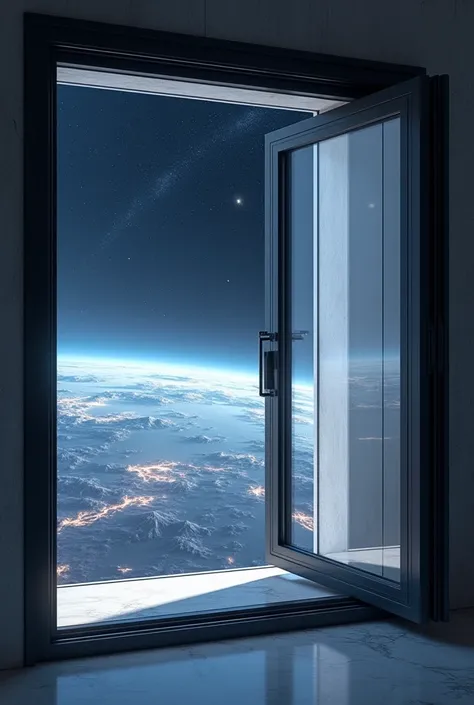 Design a producer made for windows and doors with the functionality of not blocking the air intake and that you can customize as you wish Whether it is a fictional or real place.
Use a space background for a window 