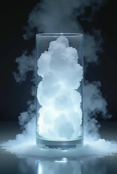 A customer who says he would pay $100 for dry ice in an aromatic glass container

