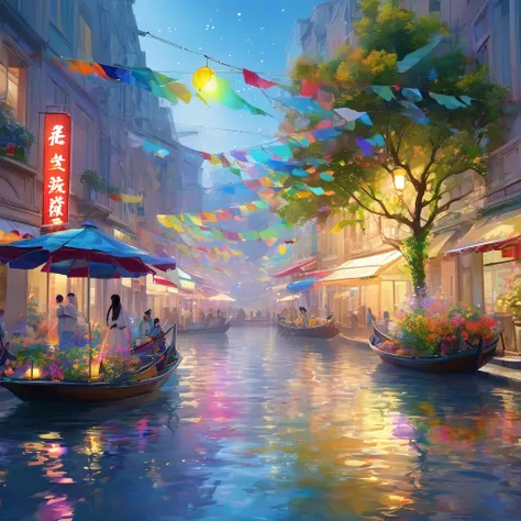 (Best Quality,4K,8k,High resolution,masterpiece:1.2),Very detailed,(Practical,photoPractical,photo-Practical:1.37),floating,floating art,Concept Art,stop temporarily,Light,Dreamy,beautiful,Calm,figure,vague,Moderate,Rich and colorful,Soft Focus,translucent...