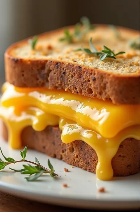 Create an image about a cheese sandwich
