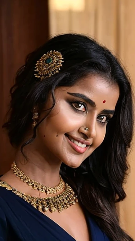 closeup body photo of anupama, hd, 4k, high resolution, bikini,((long face)),30 year old, big cheek, sexy,a close up of a woman ...