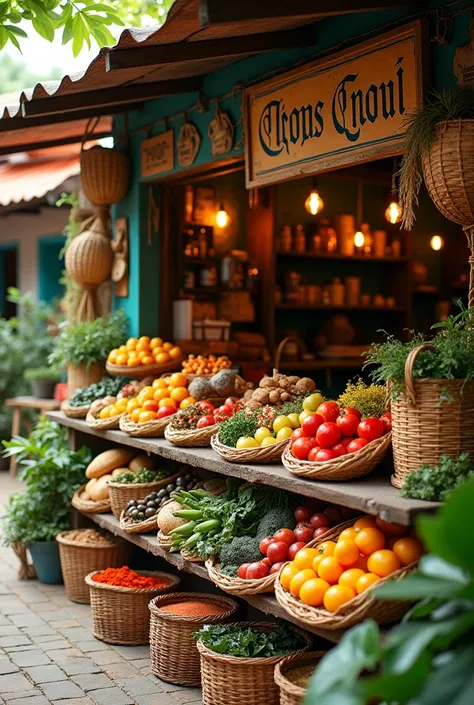 Nutritious food for the Brazilian family to sell products