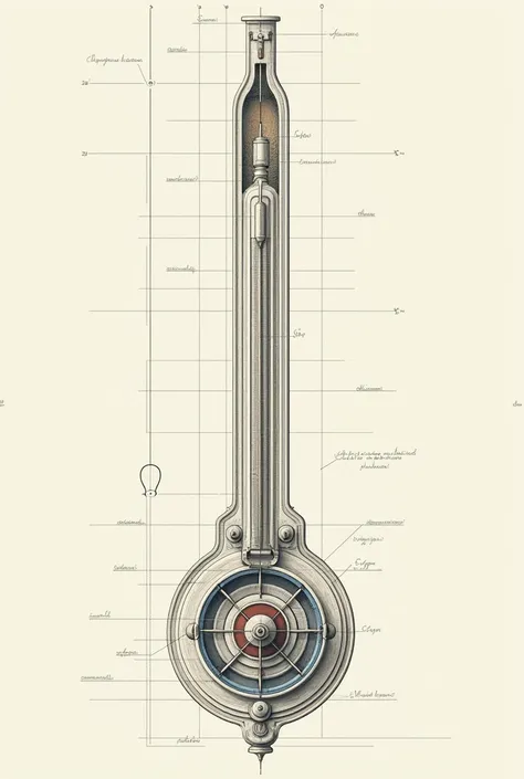 How can I make a barometer drawing of the stem saliva?