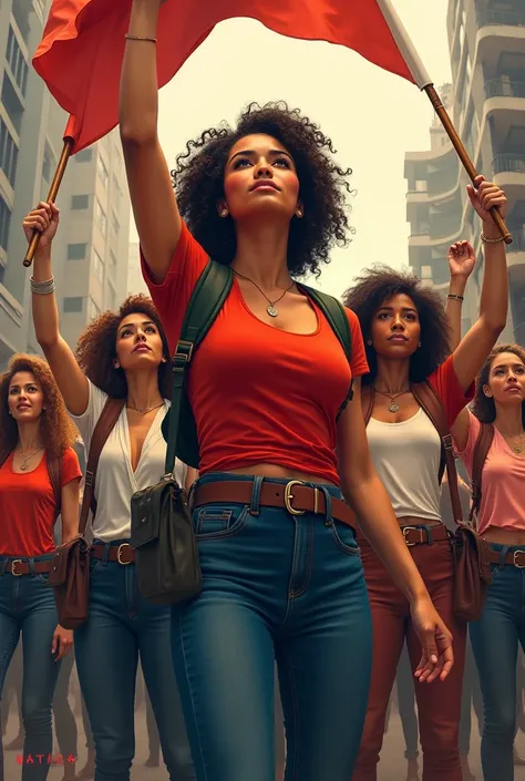 Beautiful women are leading the revolution 