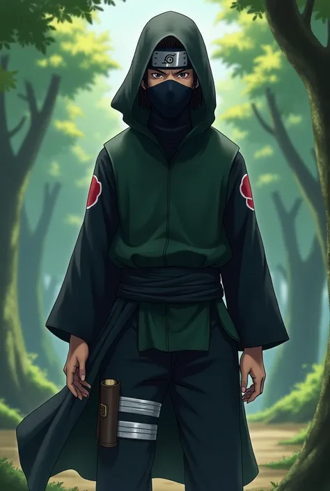 A ninja from the anime Naruto 