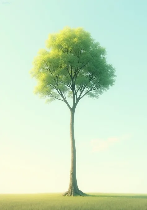 A slim tree