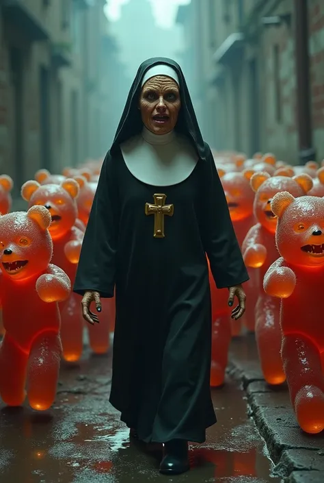 Gummy Bear Nun, zombis, annoying gummy bears