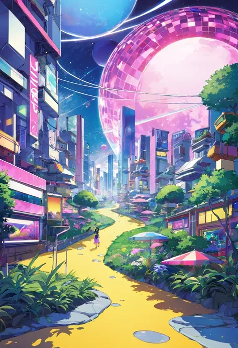 Landscape only、Futuristic Disco