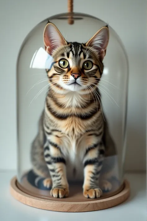 Cat with glass 