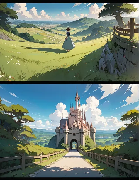 Ghibli style,(masterpiece, Best Quality:1.2), figure, anime, (Wide Shot), Model shoot, it&#39;s raining,One Girl, (Underarm), Long black hair, Pretty lips, Beautiful Face, beautiful eyes, White sundress, Backlight, Vibrant colors, night, 8k, Ultra HD,,A gi...