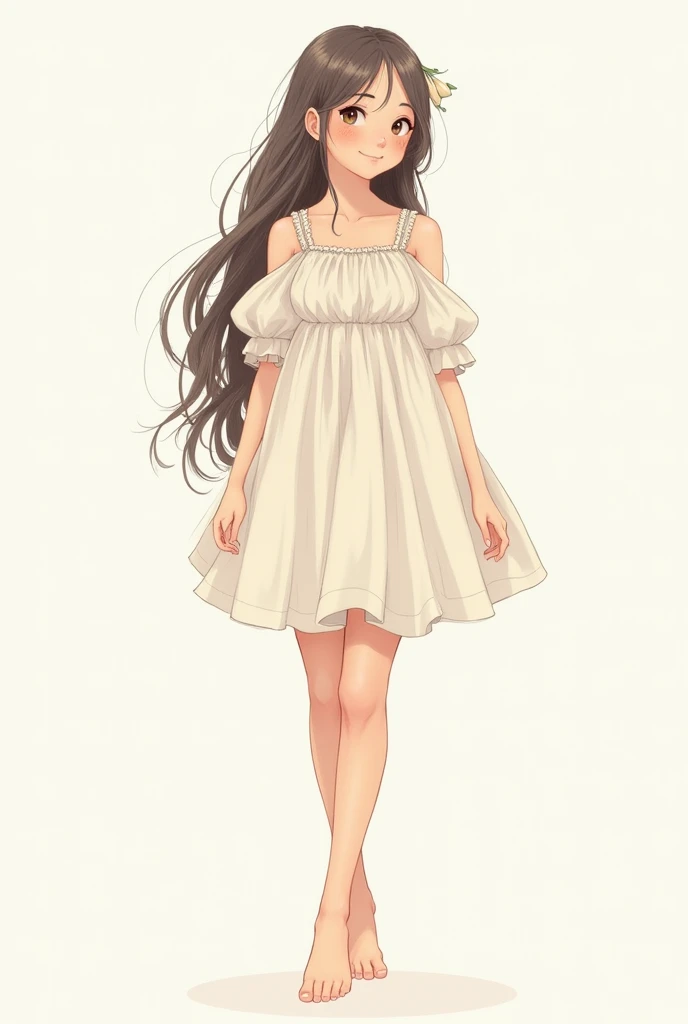 girl, whole body、Clothes illustration