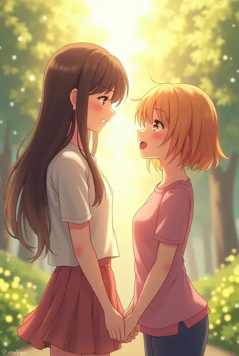 Hearing Yuris confession, Mints expression changed slightly before she smiled gently and replied, "I like you too, Yuri... Actually, Ive liked you for a long time." Mints answer left Yuri stunned for a moment. He didnt think that Mint would feel the same w...