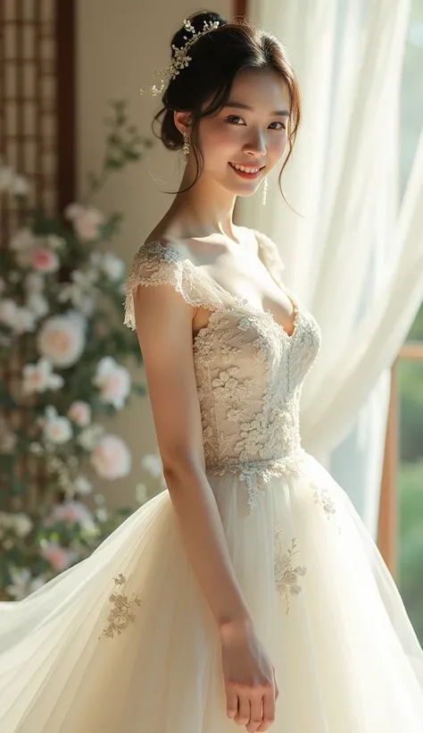 Japanese　actress　cute　Wedding Dresses