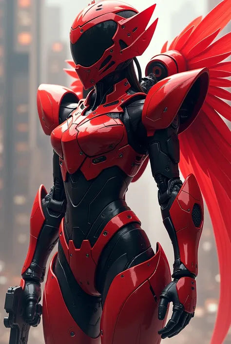 (Cartoon:), red and black Battlesuit for this pilot, anime mecha aesthetic, badass anime, Large Mech, Helmet On
Elara “Phoenix” Sainz
Callsign: Phoenix
Name: Elara Sainz
Origin: Spain
Age: 27
Background: Elara Sainz was born in Málaga, a city best known fo...