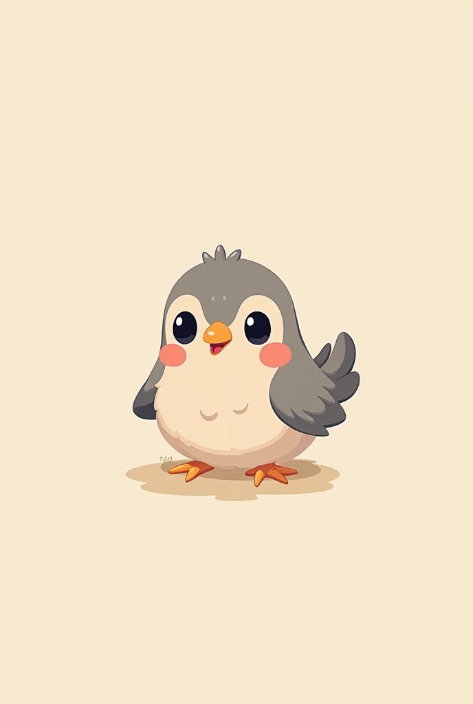 Cute. Little pigeon character set for  ui for website 