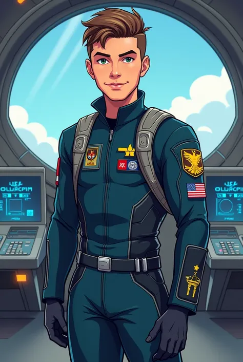 (Cartoon:), military dress uniform for this pilot
Callsign: Griffin
Name: Landon Wallace
Origin: United States
Age: 25
Background: Landon Wallace was born in Fort Collins, Colorado, to a family deeply entrenched in military service. His father, a retired A...