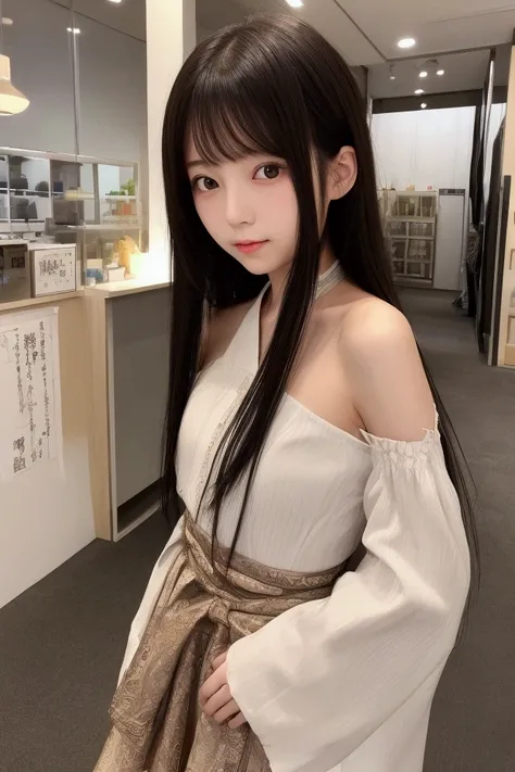 Japanese　Private Server　color々　Top quality　cute　Hair down to shoulder length　　whole body　fashion　girl　一人のgirl　正面を向いているgirl　Stylish　whole body　Selfie　