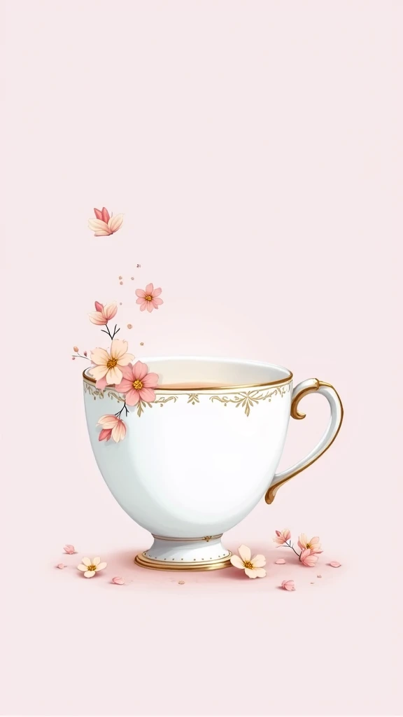 Illustration　Teacup