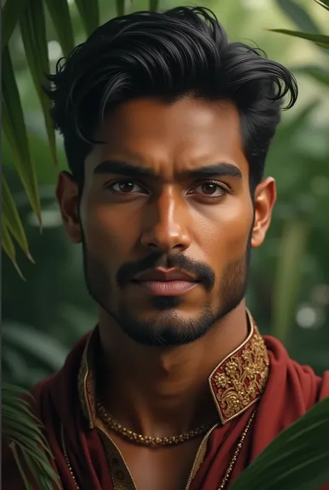 A very handsome and magnificent man of indian origin 