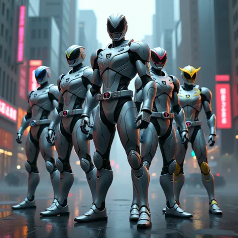 Robotic power rangers