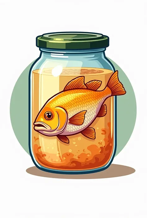 Can you please generate a logo for our business and make sure no one use that already our business named

 "Fish-Tastic Pastil"
 it is tilapia fish in a jar

I need a CIRCLE LOGO for out jar