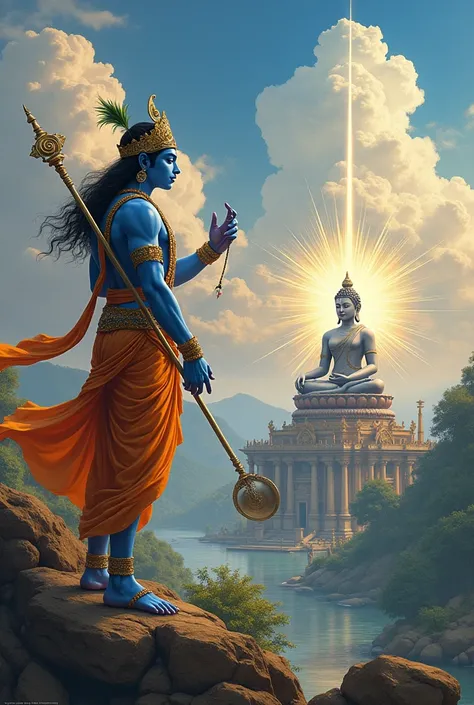 Lord Krishna Versus Buddha