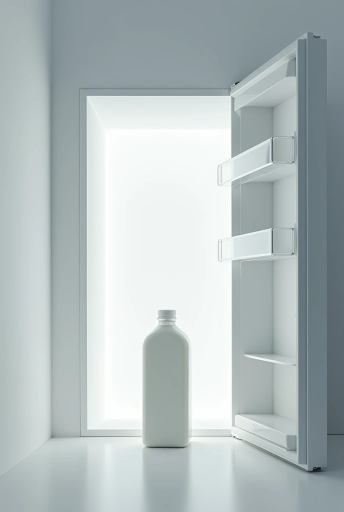 Open freezer only milk