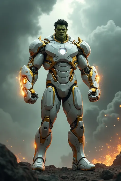 White hulk iron man
