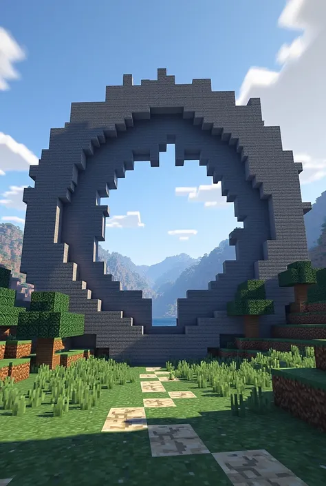 Minecraft stargate logo That saying Player Rank 