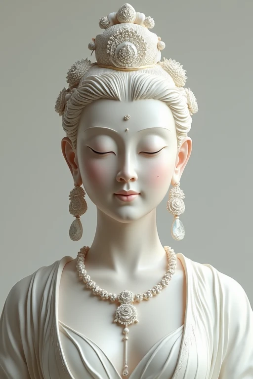 goddess　Buddhism　Facing directly ahead　Beauty