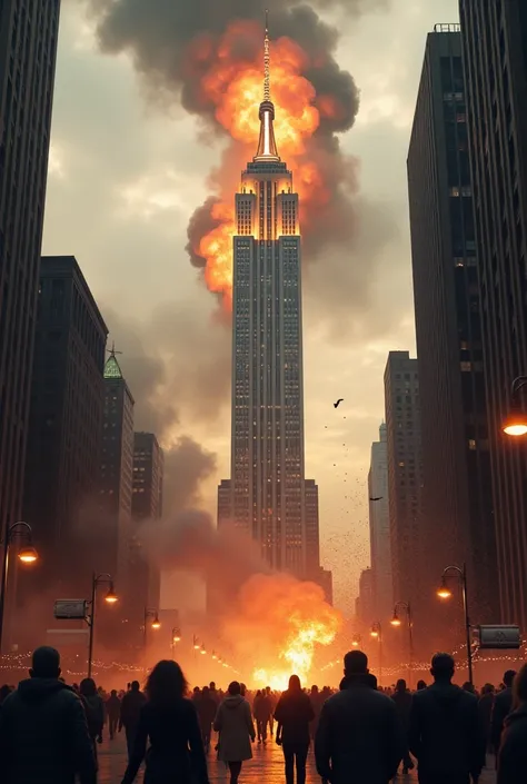 Empire State Building explosion
