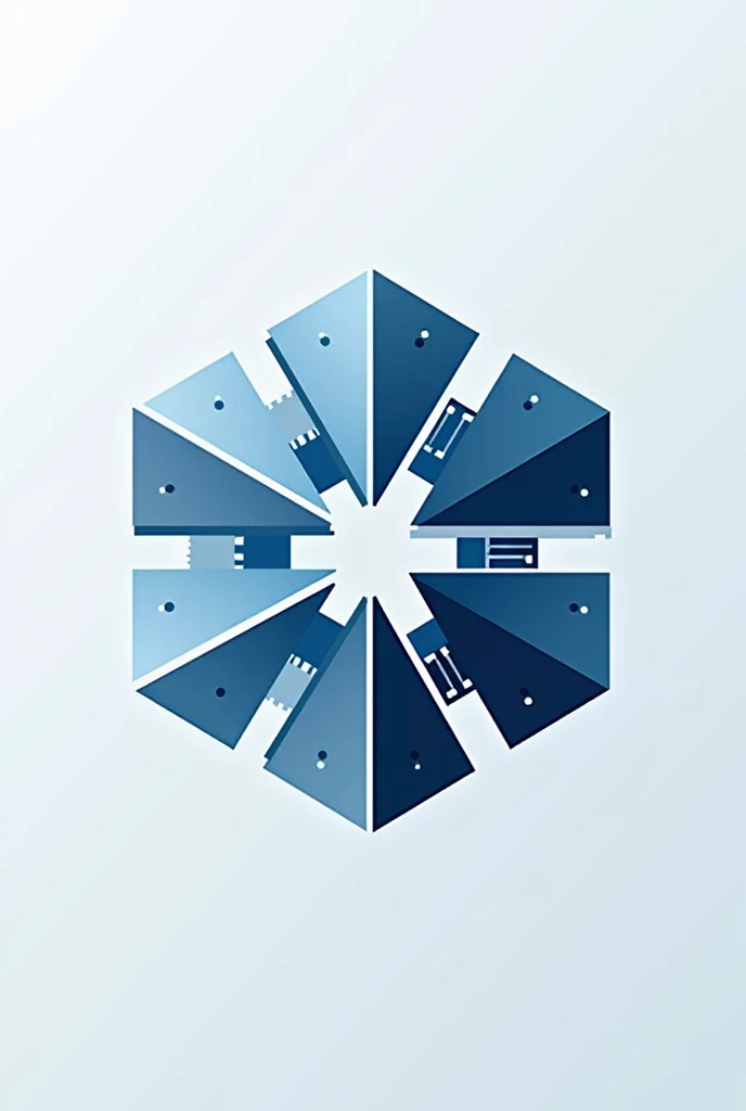 Make a logo for a Monitoring System for Failures in Industrial Milling Machine Components.