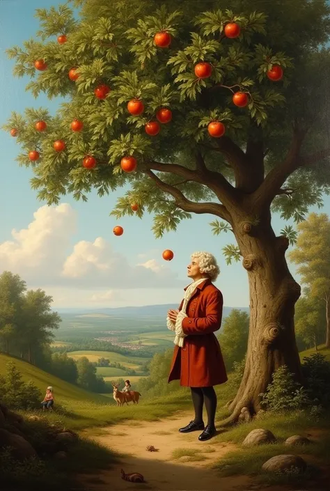 Sir issack newton apple tree 