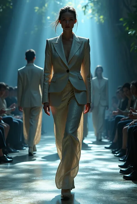 Design theme: Magical realism 
Ramp walk,Suits, jackets ,lowers, unisex,magical, reality ,mystical