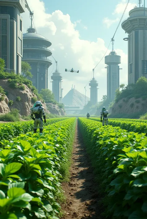 Futuristic Plantation Photo 