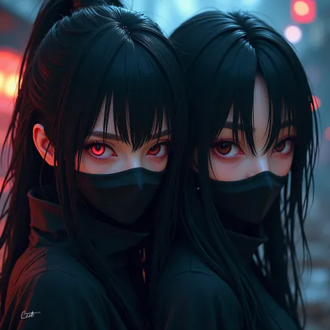 anime ninjas, no bugs, ultra detailed, beautiful detailed eyes, beautiful detailed lips, extremely detailed eyes and face, long eyelashes, photorealistic, 8k, hyperrealistic, highly detailed, intricate details, lifelike, digital painting, cinematic lightin...