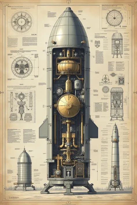 blueprint of a nuclear bomb
