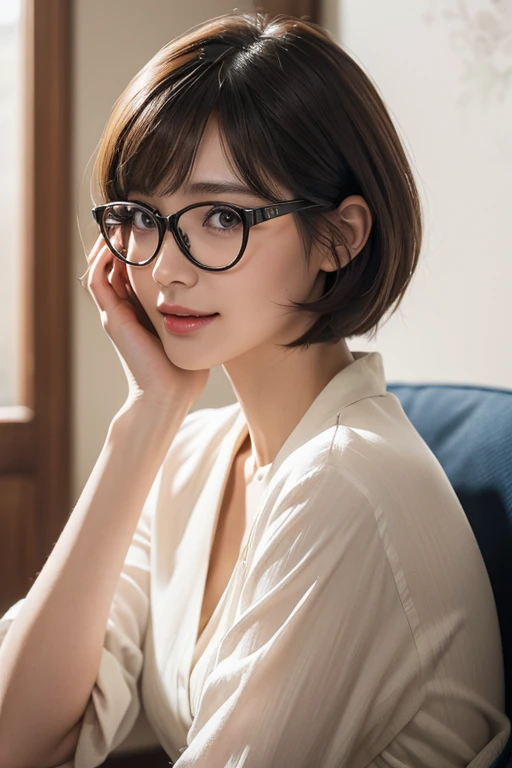 ((masterpiece, Best Quality, Illustration, Ultra-detailed, finely detail, hight resolution, 16K Wallpaper, Perfect dynamic composition)), Japanese cute lady,office worker,location at office,natural light effects,(incredibly detailed face,incredibly detaile...