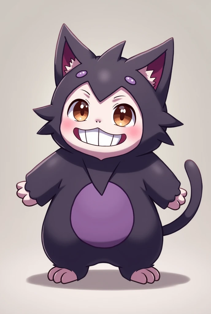 Short-legged kitten、Gengar costume