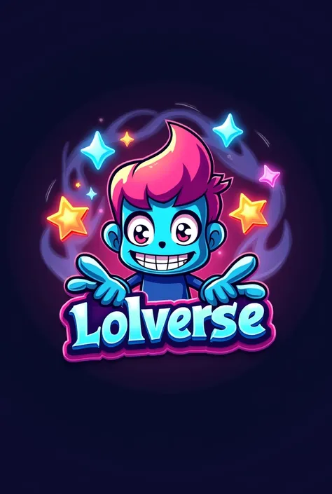 Create a logo for a Minecraft server called Lolverse 