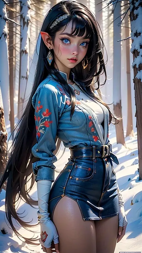 cute  elf,(((little ,tiny little body,little))),((())),((anime elf  with extremely cute and beautiful black hair)),(((elf))),(((elf ears,pointed ears))),

(((flat chest))),((((black hair:1.35,((straight hair:1.3)),((very straight hair,very_long hair:1.5)),...