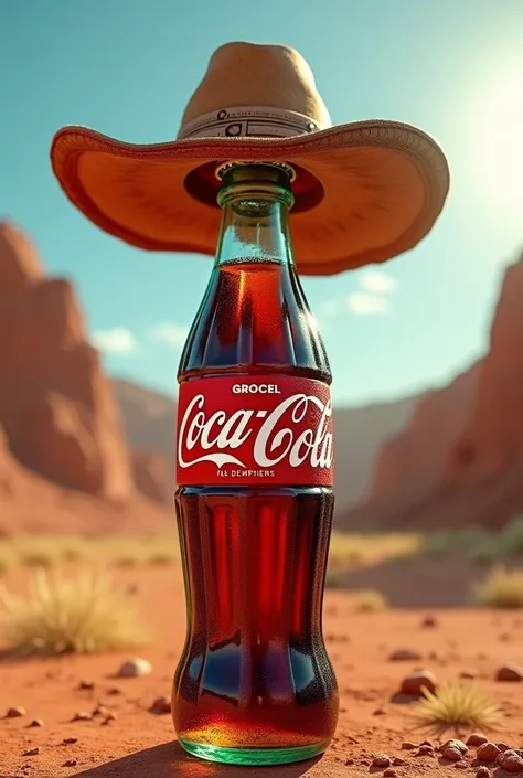 Coca-Cola with a cangaceiro hat