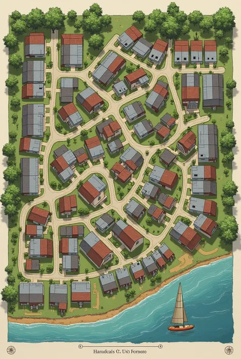 A map of housing 